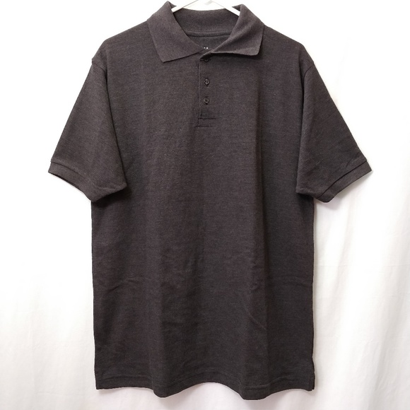 Galaxy Other - Galaxy 5-Star Men's Charcoal Polo